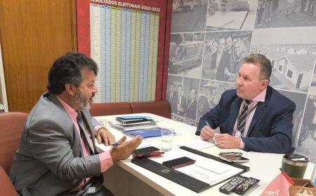 Reunião em Brasília define pautas estratégicas  no gabinete do deputado Vander Loubet