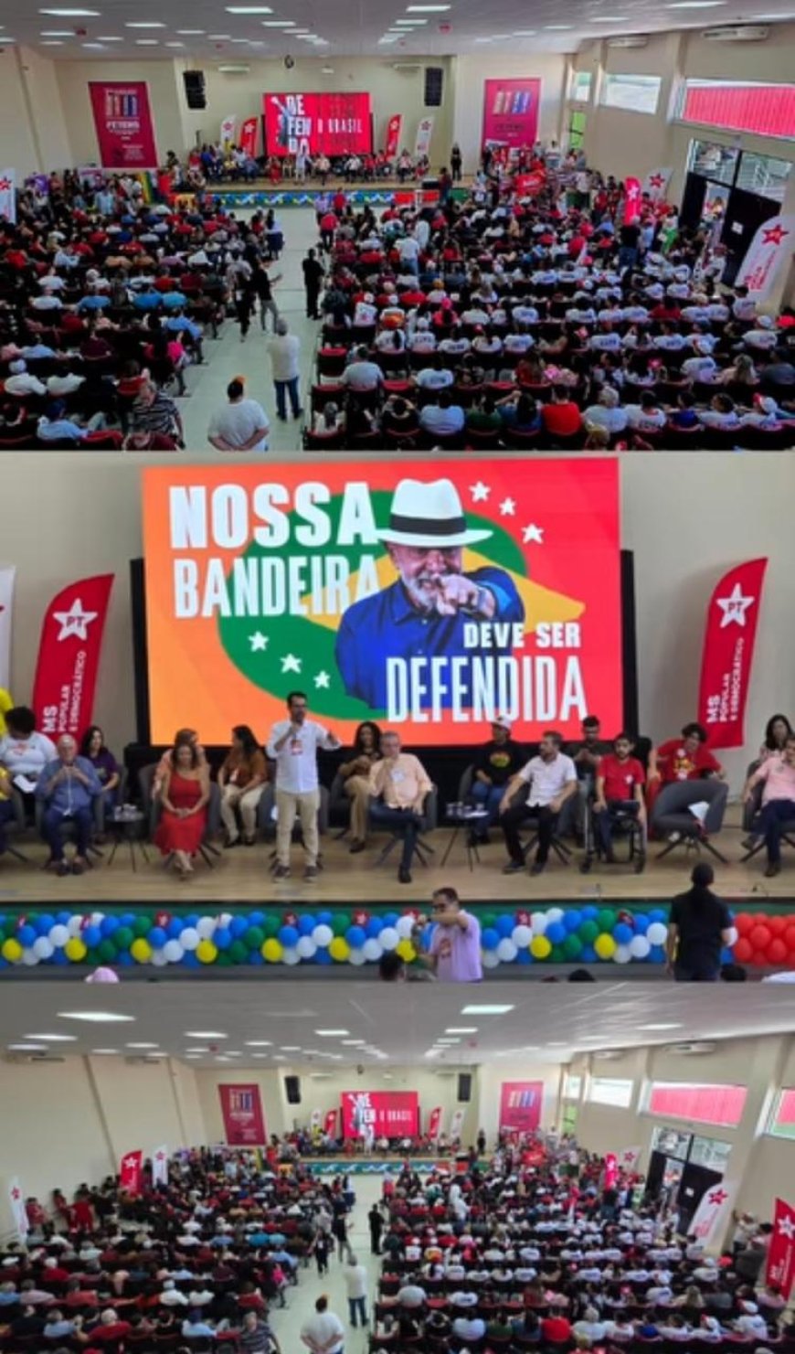 Carlos Bernardo destaca posse da nova direção estadual do PT/MS