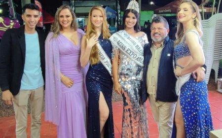 Candidata da “Monarca Group”  é eleita Miss ExpoAmambay 2025