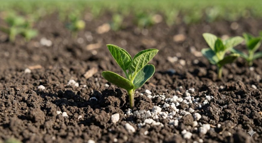 Mineradora Monte Karlo:  Solo equilibrado, planta mais forte — calcário potencializa a absorção de NPK e micronutrientes