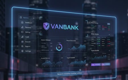 VANBANK: Sua vida financeira merece um upgrade. Conheça a plataforma digital completa